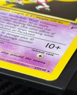 Vintage Pokemon TCG - Mr. Mime 27/130 Base Set 2 Rare - WOTC Era - NM / VLP - Image 5