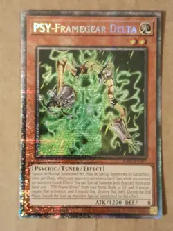 YuGiOh PSY-Framegear Delta RA05-EN007 Starlight Rare MINT See Pictures - Image 1