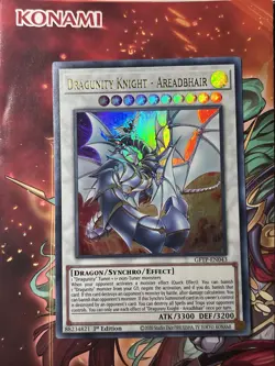 Yu-Gi-Oh - GFTP-EN043 - DRAGUNITY KNIGHT - AREADBHAIR Ultra Rare NM - Image 1
