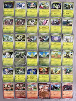 Pokemon S&V Base Set - Partially Complete Set - 186 Cards - C,UC,R,Holo,RH,UR - Image 2