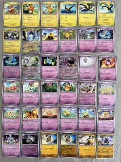 Pokemon S&V Base Set - Partially Complete Set - 186 Cards - C,UC,R,Holo,RH,UR - Image 4