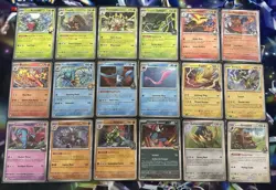 Pokemon Destined Rivals Common, Uncommon, Rare Holo Complete Base Set- 165 Cards - Image 1