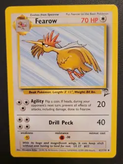 FEAROW - 41/130 - Base Set 2 - Unlimited - Pokemon Card - Image 1