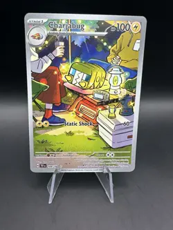 Charjabug 169/162 Illustration Rare Temporal Forces Pokemon Card NM/M - Image 1