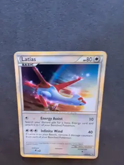 Latias HGSS10 Holo Black Star Promo 2010 Pokemon TCG Card - Image 3