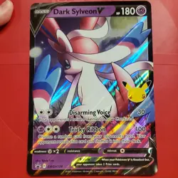 Dark Sylveon V SWSH134 Sword & Shield Holo Promo Pokemon Card 2021 HP 180 - Image 1