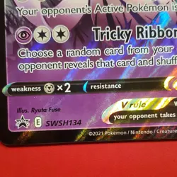 Dark Sylveon V SWSH134 Sword & Shield Holo Promo Pokemon Card 2021 HP 180 - Image 3