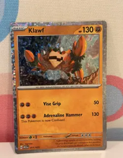 Pokemon TCG Klawf 11/15 Pokemon Card McDonalds 2023 Promo - Image 3