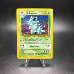 Jungle Nidoqueen Holo Rare Card 7/64 Pokemon 1999 Near Mint -j - Image 1