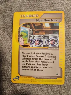 MOO-MOO MILK - 155/165 - Expedition Base Set - Trainer - Pokemon Card - NM Rare - Image 1