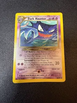 Pokemon Dark Haunter 36/105 Neo Destiny Unlimited Uncommon Regular Card LP - Image 1