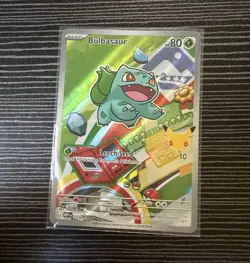 Nintendo Bulbasaur Meiji Promo Holo Stamped Pokemon Card 037 Basic 2026 - Image 1