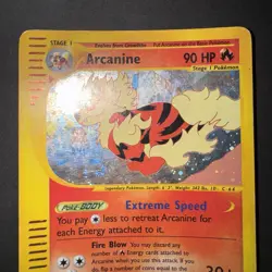 Arcanine #H2/H32 Holo Rare Eng Aquapolis E-Series 2002 - Pokemon Nintendo Card - Image 2