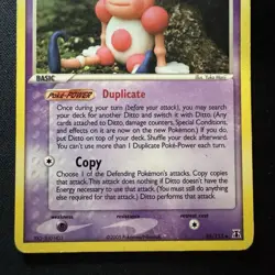 Ditto Mr. Mime #38/113 Eng Delta Species 2005 - Pokemon Nintendo Card - Image 4