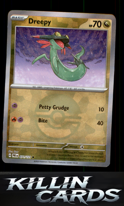 Dreepy (Poke Ball Pattern) 071/131 Pokemon Common SV: Prismatic Evolutions Card - Image 1