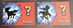 PONYTA X RAPIDASH LOT - WHOS THAT POKEMON VINTAGE 1997 HOLO CARD - Image 2