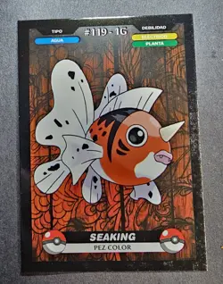 GOLDEEN X SEAKING LOT - POKEMON KANTO CREALASER RARE TCG CARDS - Image 3
