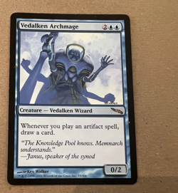 Vedalken Archmage - Mirrodin - MTG - Magic the Gathering - Image 2