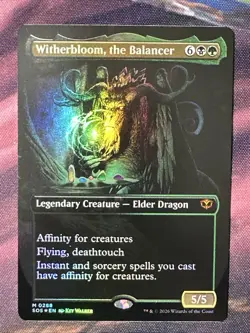 Witherbloom the Balancer - Borderless FOIL - Secrets of Strixhaven #288 Mythic - Image 1