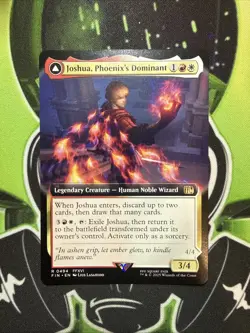 Joshua, Phoenix's Dominant (Borderless Rare) R 0494 MTG Final Fantasy NM - Image 1