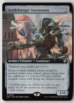 Stridehangar Automaton (Extended Art) 35 Commander: Aetherdrift LP - Image 1