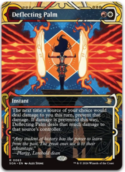 Deflecting Palm #63 (NM) Secrets of Strixhaven: Mystical Archive - Image 1