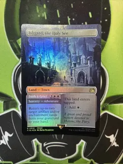 Ishgard, the Holy See (Borderless FOIL) Final Fantasy - Magic Mtg - Image 1