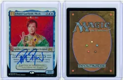 Richard Garfield, Ph.D. Foil Unsanctioned Signed MTG - Image 3