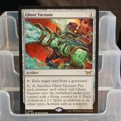 Magic: The Gathering Ghost Vacuum Artifact Colorless Rare Duskmourn 248 Regular - Image 1