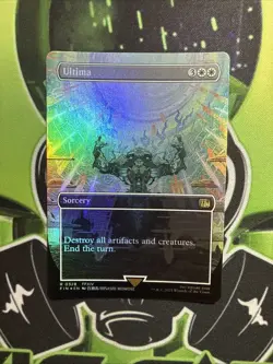 Ultima (Borderless Foil) Final Fantasy Magic The Gathering Mtg NM - Image 1