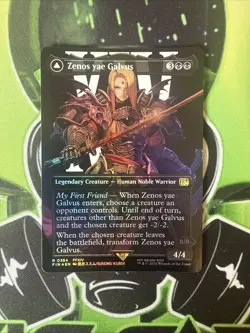 MTG - Zenos yae Galvus - FOIL Borderless - Final Fantasy - FIN 0384 - NM - Image 1