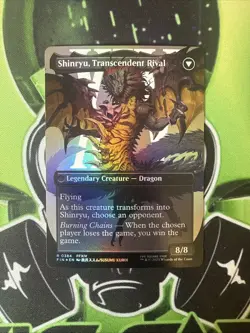 MTG - Zenos yae Galvus - FOIL Borderless - Final Fantasy - FIN 0384 - NM - Image 2