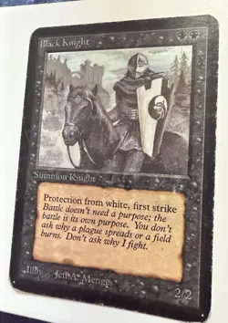 *ALPHA* MTG - Black Knight - Image 4