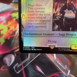 Magic: The Gathering Final Fantasy Summon: Bahamut Foil English Mythic Rare - Image 4