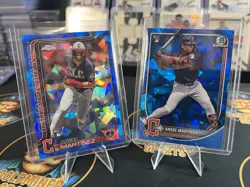 Angel Martinez Bowman/Topps Chrome (2 Card Lot) - Image 1