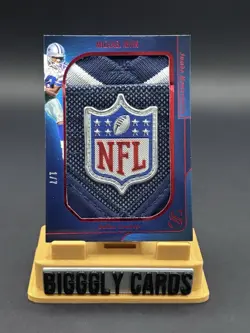 2025 Silhouette Michael Irvin Shield /7 Dallas Cowboys - Image 1