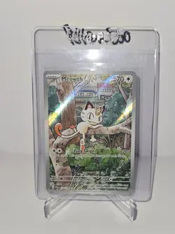 Meowth - 106/094 - Illustration Rare - Phantasmal Flames - Pokemon Card - NM/M - Image 1