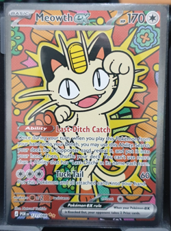 Pokemon MEOWTH ex 121/088 - Perfect Order - Special Illustration Rare - NM/MINT - Image 2