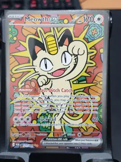 Pokemon MEOWTH ex 121/088 - Perfect Order - Special Illustration Rare - NM/MINT - Image 3