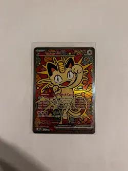Pokemon-TCG- Perfect Order Meowth EX Special Illustration Rare 121/088-NM/M - Image 2