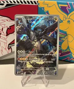 Pokemon TCG N's Zekrom Me: Mega Evolution Promo 031 Full Art Holo 130 HP Promo - Image 1