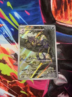 Pokemon Liepard Illustration Rare 137/086 White Flare NM - Image 1