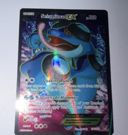 Pokemon Seismitoad EX 106/111 XY - Furious Fists Ultra Rare Full Art Holo 180 HP - Image 1