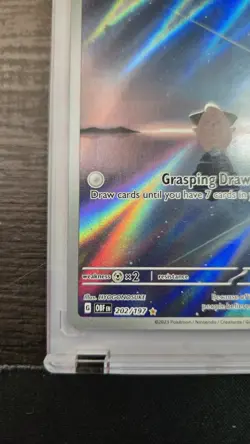 Pokemon TCG Cleffa 202/197 SV03 Obsidian Flames Illustration Rare Full Art Holo - Image 4