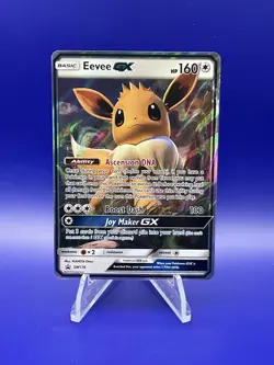 Eevee GX SM176 Sun & Moon Black Star Promo Pokemon TCG NM - Image 1