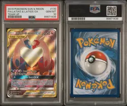 Pokemon 2019 Latias & Latios GX 170/181 Alt Art Team Up GEM MINT PSA 10 - Image 3
