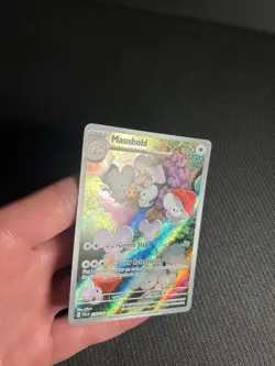 Pokemon TCG Maushold 226/193 Sv02: Paldea Evolved Holo LP - Image 4
