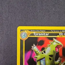 Pokemon TCG Tyranitar Neo Discovery 31/75 Rare 2001 Non Holo - Image 3