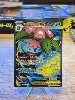 Pokemon ME01: Mega Evolution Mega Venusaur ex 155/132 Full Art Ultra Rare NM - Image 1