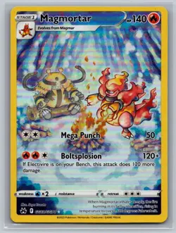 Magmortar GG03/GG70 Holo Crown Zenith Galarian Gallery Pokemon NM - Image 1